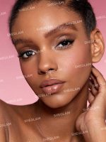 براش زاویه‌دار و ژل ابرو BROW-FECTION  رنگ CHOCOLATE شیگلم SHEGLAM - Image 8