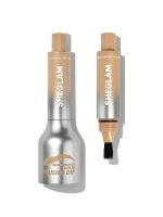 براش زاویه‌دار و ژل ابرو BROW-FECTION  رنگ Latte شیگلم SHEGLAM