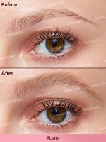 براش زاویه‌دار و ژل ابرو BROW-FECTION  رنگ Latte شیگلم SHEGLAM - Image 2