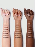 براش زاویه‌دار و ژل ابرو BROW-FECTION  رنگ Latte شیگلم SHEGLAM - Image 7