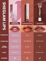 براق کننده لب GLAZE DAZE LIP GLOSS -MOCHA CAKE شیگلم SHEGLAM - Image 8