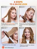 برس حرارتی سشوار It-Curl - سایز 32 میلی‌متری شیگلم SHEGLAM - Image 3