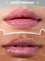 برق لب Adventure Time | SHEGLAM Heroes Only Shimmery Lip Gloss-Frosty شیگلم رنگ  Frosty - Image 2