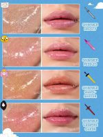 برق لب Adventure Time | SHEGLAM Heroes Only Shimmery Lip Gloss-Frosty شیگلم رنگ  Frosty - Image 3