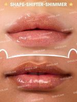 برق لب Adventure Time | SHEGLAM Heroes Only Shimmery Lip Gloss-Shape-Shifter شیگلم رنگ  Shape-shifter - Image 2