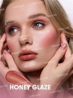 برق  لب Bold Booster Lip Plumper رنگ Honey Glaze  شیگلم SHEGLAM - Image 2