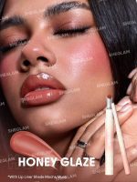 برق  لب Bold Booster Lip Plumper رنگ Honey Glaze  شیگلم SHEGLAM - Image 6