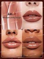 برق لب تقویت کننده EMBER ROSE IMMORTAL LOVE رنگ  AMOR شیگلم SHEGLAM - Image 4