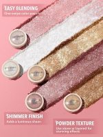 تاپر (روکش) سایه چشم GLEAM CHASER رنگ JUST GLAZED شیگلم SHEGLAM - Image 6