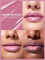 حجم دهنده لب  POUT-PERFECT SHINE LIP PLUMPER-MAKIN' ME BLUSH شیگلم SHEGLAM - Image 3