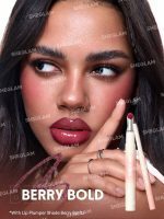 خط لب Bold Booster Plumping Lip Liner رنگ Berry Bold شیگلم SHEGLAM - Image 4