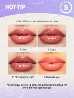 خط لب و برق لب Lip Rules رنگ  Judgey Much شیگلم SHEGLAM - Image 6