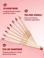 خط لب Lip Facts رنگ  Neutral (First Class) شیگلم SHEGLAM - Image 3