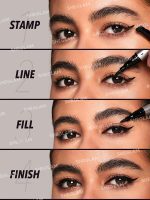 خط چشم ضد آب دو طرفه WING IT رنگ ‏BROWN شیگلم SHEGLAM - Image 6