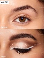 خط چشم ژلی غیر قابل پخش INTENSIFY رنگ WHITE  شیگلم SHEGLAM - Image 2