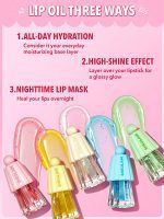 روغن لب آبرسان JELLY WOW رنگ ‏GRAPEFRUIT GLOW شیگلم SHEGLAM - Image 3