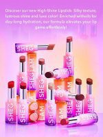رژ لب براق MIRROR KISS رنگ BOLD TYPE شیگلم SHEGLAM - Image 10