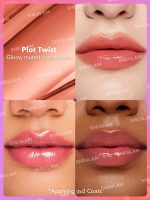 رژ لب براق MIRROR KISS رنگ PLOT TWIST شیگلم SHEGLAM - Image 2