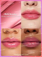 رژ لب براق MIRROR KISS رنگ RULE BREAKER شیگلم SHEGLAM - Image 2