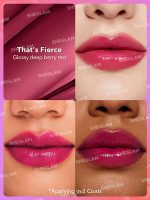 رژ لب براق MIRROR KISS رنگ THAT'S FIERCE شیگلم SHEGLAM - Image 2