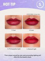 رژ لب مات با ماندگاری طولانی DYNAMATTE BOOM رنگ ‏‏ ‏BIG MOOD شیگلم SHEGLAM - Image 8