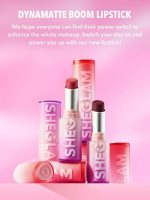رژ لب مات با ماندگاری طولانی DYNAMATTE BOOM رنگ ‏‏ ‏PLOT TWIST شیگلم SHEGLAM - Image 8
