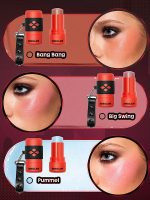 رژگونه استیکی Harley Quinn X SHEGLAM Mischief Mallet - رنگ Pummel شیگلم SHEGLAM - Image 6