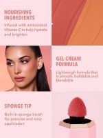 رژگونه مایع درخشان   COLOR BLOOM DAYGLOW -RISKY BUSINESS شیگلم SHEGLAM - Image 5