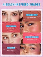 رژگونه کرمی Coastal Charm کالکشن Hello Kitty رنگ Friends Trip شیگلم SHEGLAM - Image 5