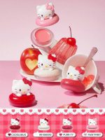 رژگونه کرمی  True Love Dewy Multi کالکشن Hello Kitty رنگ Purr-ty شیگلم SHEGLAM - Image 4