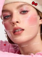 رژگونه کرمی  True Love Dewy Multi کالکشن Hello Kitty رنگ Purr-ty شیگلم SHEGLAM - Image 5