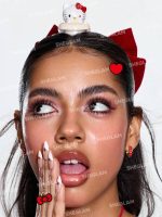 رژگونه کرمی  True Love Dewy Multi کالکشن Hello Kitty رنگ Whiskers شیگلم SHEGLAM - Image 4
