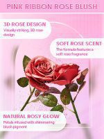 رژگونه Pink Ribbon Rose  شیگلم SHEGLAM - Image 3
