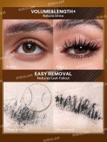 ریمل  حجم دهند و بلند کننده ی All-In-One 24k Multi-Effect Mascara شیگلم SHEGLAM - Image 6