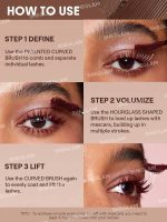 ریمل حجم‌دهنده و بلندکننده All-In-One - ضدآب رنگ   Waterproof Mascara شیگلم SHEGLAM - Image 3