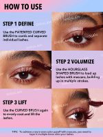 ریمل حجم‌دهنده و بلندکننده All-In-One - ضدآب رنگ  Waterproof Blue شیگلم SHEGLAM - Image 8