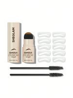سایه ابرو GENIUS EYEBROW STAMP رنگ AUBURN شیگلم SHEGLAM