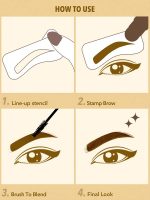 سایه ابرو GENIUS EYEBROW STAMP رنگ AUBURN شیگلم SHEGLAM - Image 4