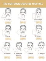 سایه ابرو GENIUS EYEBROW STAMP رنگ CHOCOLATE شیگلم SHEGLAM - Image 5