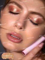 سایه چشم استیکی کرستالی ژله ای رنگ Fuchsia Fun شیگلم SHEGLAM - Image 5