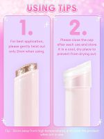 سایه چشم استیکی کرستالی ژله ای رنگ Rosy Gem شیگلم SHEGLAM - Image 4