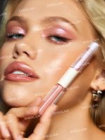 سایه چشم مایع دو سر Silk & Sparkle - رنگ Rose شیگلم SHEGLAM - Image 3