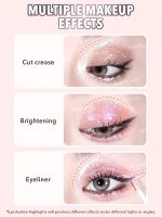 سایه چشم مایع دو سر Silk & Sparkle - رنگ Taupe شیگلم SHEGLAM - Image 5