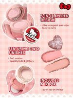 ست سایه  Darling Dear Shadow Stack کالکشن Hello Kitty رنگ Sweetheart شیگلم SHEGLAM - Image 3
