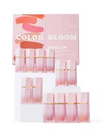 ست کلکسیون کامل رژگونه های مایع مات و درخشان COLOR BLOOM  شیگلم SHEGLAM