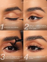 مجموعه MAGNETIZING EYES  با مژه‌های پر و دیدنی و مداد - Image 6