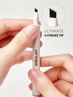 مداد ابروی مایع FEATHER BETTER رنگ BLONDE شیگلم SHEGLAM - Image 2