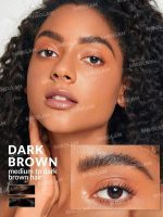 مداد ابروی مایع FEATHER BETTER رنگ DARK BROWN شیگلم SHEGLAM - Image 3