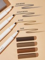 مداد ابروی مایع FEATHER BETTER رنگ TAUPE شیگلم SHEGLAM - Image 5