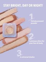 هایلایتر MOONSIDE رنگ CONSTELLATION GLOW شیگلم SHEGLAM - Image 5